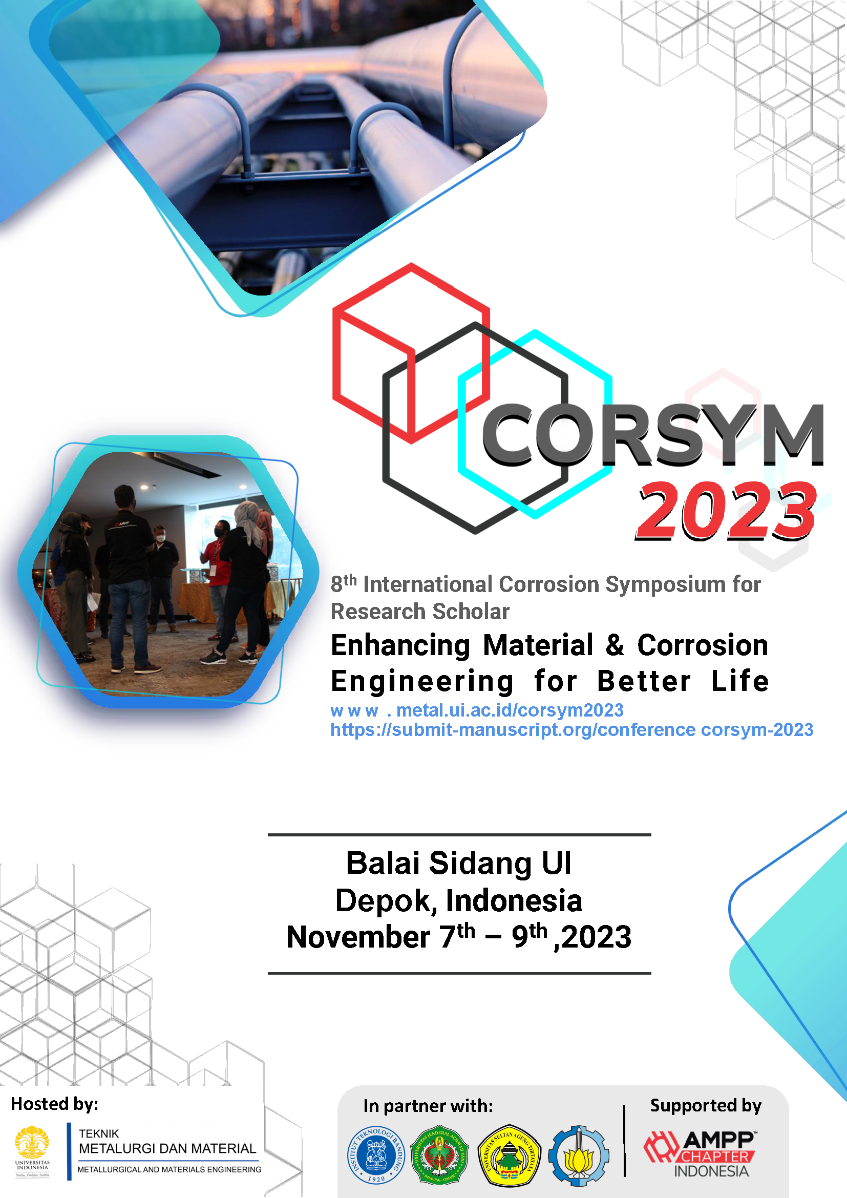 CORSYM 2023 The 8th International Corrosion Prevention Symposium for Research Scholars