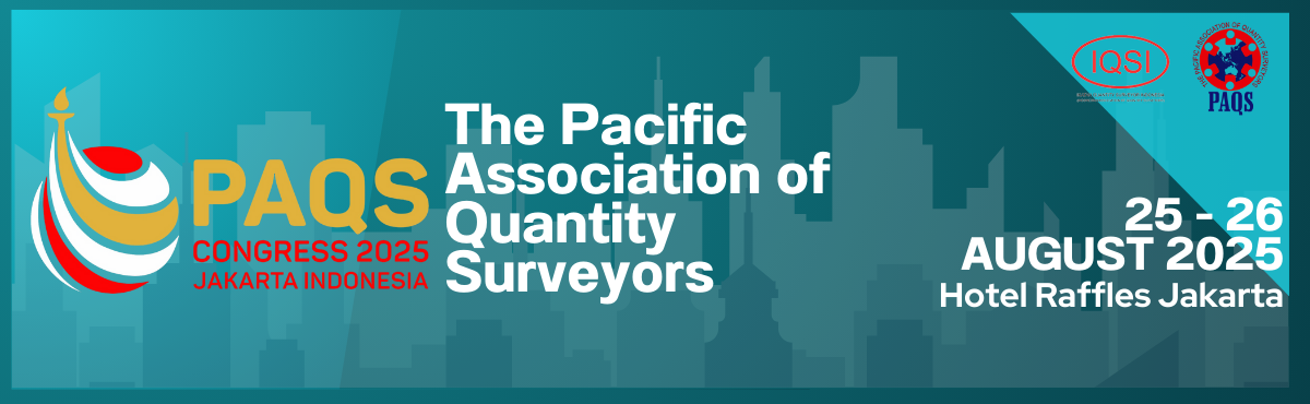 PAQS Congress 2025 The Pacific Association of Quantity Surveyors Congress 2025